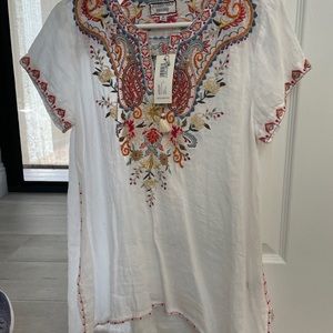 JOHNNY WAS - NWT Tikal Blouse Size M